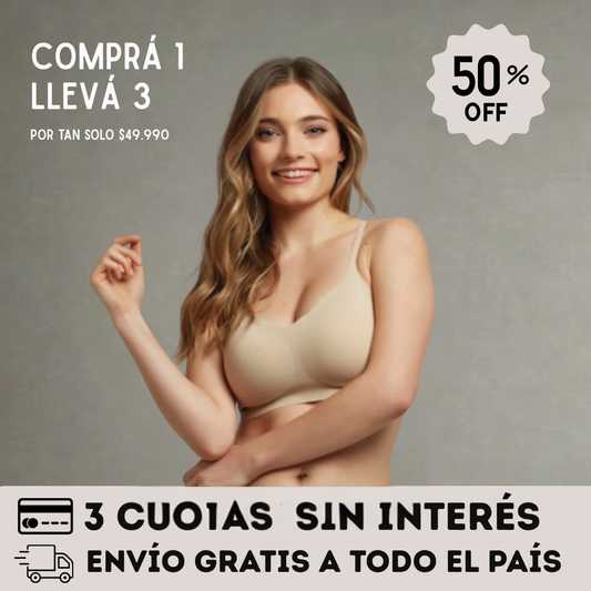 SOLO POR HOY 3X1! CORPIÑOS REDUCTOR DE ROLLITOS SIN COSTURAS IMPORTADOS